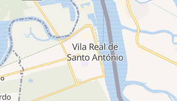 Mapa online de Vila Real de Santo António para viajantes