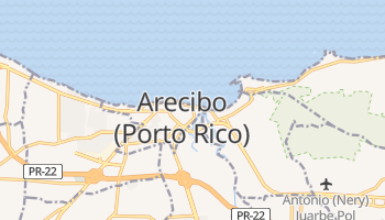 Mapa online de Arecibo para viajantes
