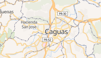 Mapa online de Caguas para viajantes