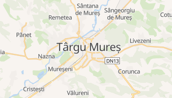 Mapa online de Târgu Mureş para viajantes