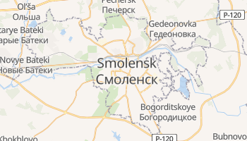 Mapa online de Smolensk para viajantes
