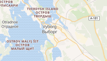 Mapa online de Vyborg para viajantes