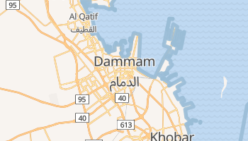 Mapa online de Dammam para viajantes
