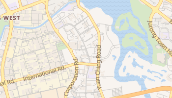 Mapa online de Jurong para viajantes