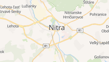 Mapa online de Nitra para viajantes