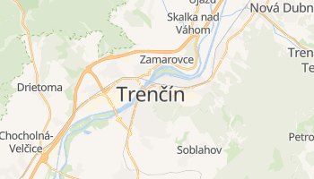 Mapa online de Trenčín para viajantes