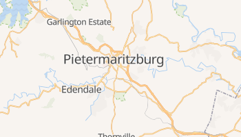 Mapa online de Pietermaritzburg para viajantes