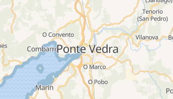 Mapa online de Pontevedra para viajantes