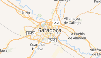 Mapa online de Saragoça para viajantes