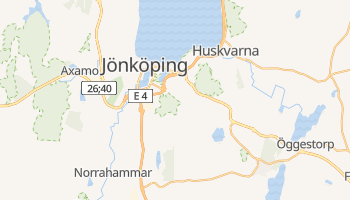 Mapa online de Jönköping para viajantes