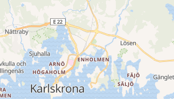 Mapa online de Karlskrona para viajantes