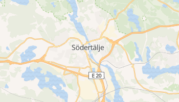 Mapa online de Södertälje para viajantes
