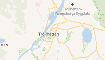 Mapa online de Trollhättan para viajantes