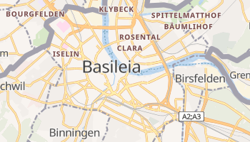 Mapa online de Basileia para viajantes