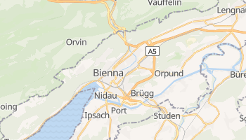 Mapa online de Bienna para viajantes