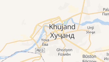 Mapa online de Khujand para viajantes