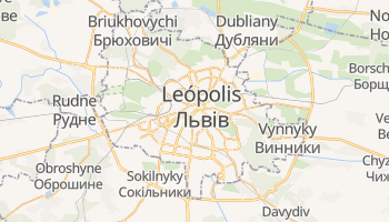 Mapa online de Lviv para viajantes