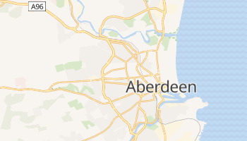 Mapa online de Aberdeen para viajantes