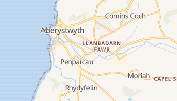 Mapa online de Aberystwyth para viajantes