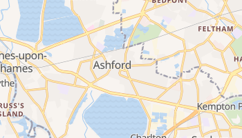 Mapa online de Ashford para viajantes