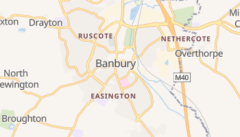 Mapa online de Banbury para viajantes