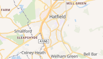 Mapa online de Hatfield para viajantes