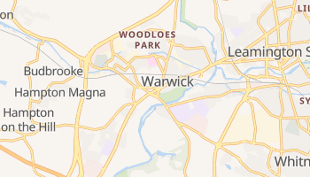 Mapa online de Warwick para viajantes