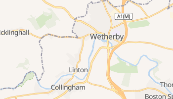 Mapa online de Wetherby para viajantes