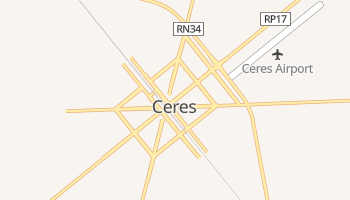 Церера - детальная карта
