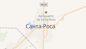 Санта-Роса - детальная карта
