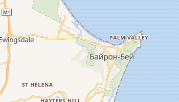 Байрон-Бей - детальная карта