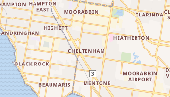 Челтнем - детальная карта