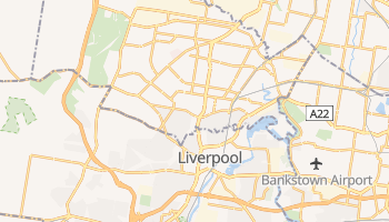 Ливерпуль - детальная карта