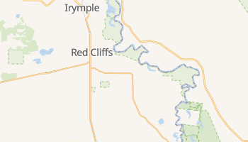 Ред-Клифс - детальная карта