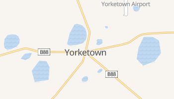 Йорктаун - детальная карта