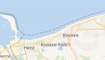 Кнокке-Хейст - детальная карта