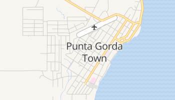 Пунта-Горда - детальная карта