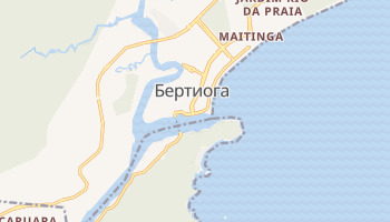Бертиога - детальная карта
