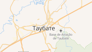 Таубате - детальная карта