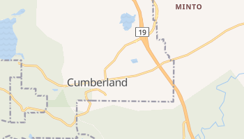 Камберленд - детальная карта