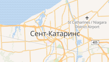 Сент-Катаринс - детальная карта