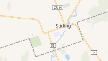 Стерлинг - детальная карта