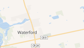 Уотерфорд - детальная карта