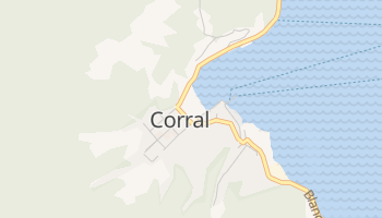 Корраль - детальная карта