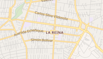 Ла-Рейна - детальная карта