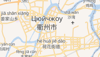 Цюйчжоу - детальная карта