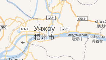Учжоу - детальная карта