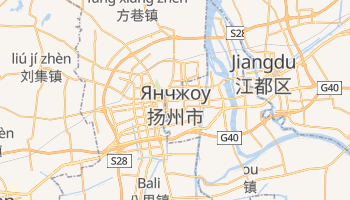 Янчжоу - детальная карта