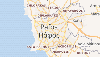 Пафос - детальная карта