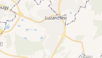 Люзарш - детальная карта